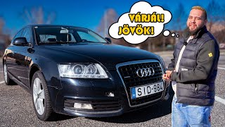 CSALÁDI KEDVENC 😎 Audi A6 C6 4F 2008 🚗 3.0 TFSi + CHIP