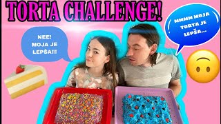 TORTA CHALLENGE! VI ODLUCUJETE CIJA TORTA JE LEPSA? PLAVA VS LJUBICASTA?!