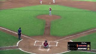 Bedford Bulldogs Baseball vs Concord Crimson Tide - Division 1 Semi-finals - June 6, 2018