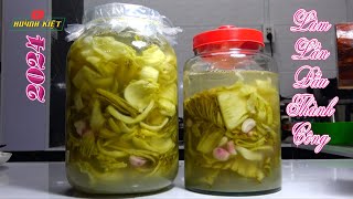 DƯA CẢI MUỐI CHUA Vàng giòn để được lâu, không cần phơi nắng làm lần đầu thành công 2024