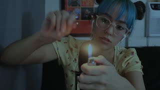 ASMR your bi best friend chaotically makes you feel better