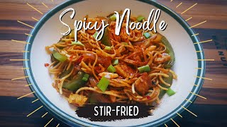 Vegetarian Stir-Fry Noodle with tempeh | How to cook tempeh? |How To Make Tempeh Taste AMAZING