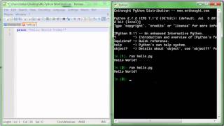 First Python Program