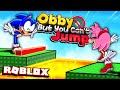 SONIC CAN'T JUMP! - Sonic & Amy Play ROBLOX