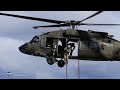 UH-60 Blackhawk fast rope training #helicopter #military #aviation #army