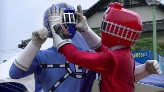 烈車戦隊トッキュウジャーショー 握手会とお別れのあいさつ 1回目  2015.10.11  Ressha Sentai ToQger