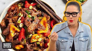 Make your own homemade BLACK BEAN SAUCE... with my best-ever beef stir-fry | Marion's Kitchen