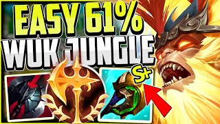 EASY 61% WUKONG JUNGLE IS A BEAST LOW ELO CARRY👌 | Wukong Jungle Guide Season 13 League of Legends