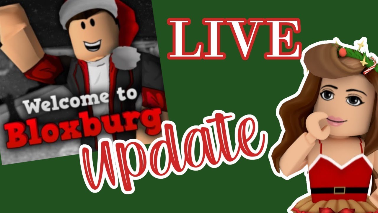 Bloxburg Christmas Update 2020 | LIVE UPDATE - YouTube