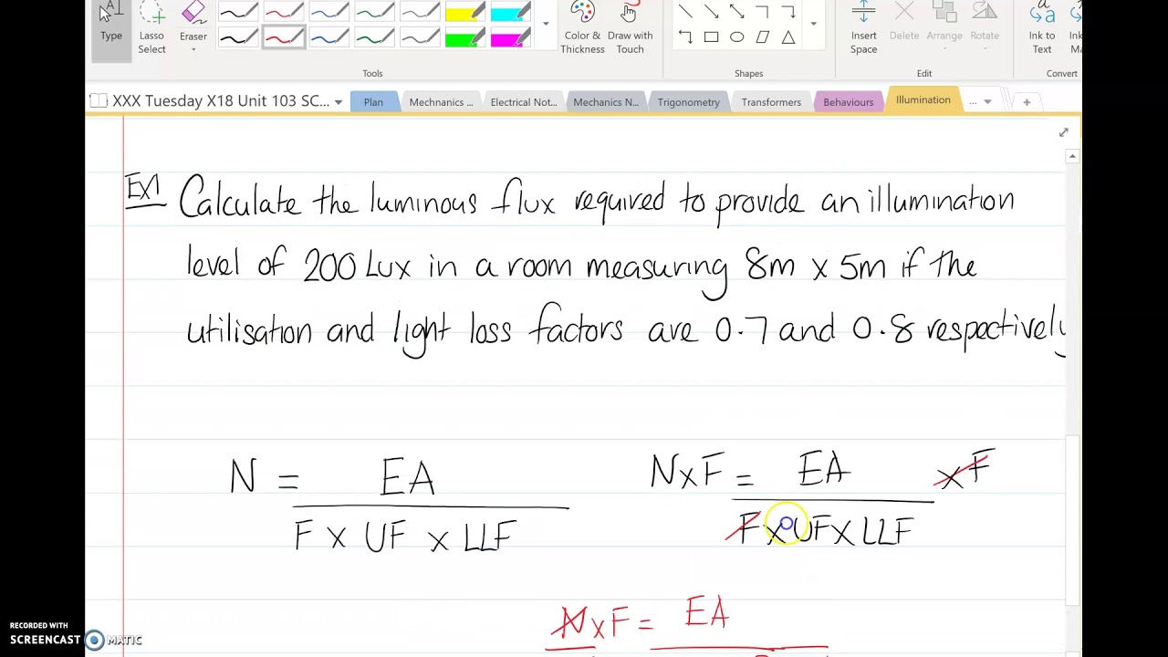Lighting Calculation Formula Infoupdate Org