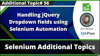 Handling jQuery Drop-downs using Selenium