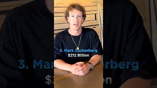 Top 10 Richest People In The World 2025 #shorts