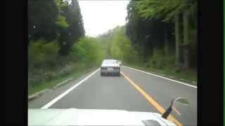 昭和の車たち　ツーリング　初代カリーナ2000GTよりオンボード動画♪　その２　PFジェミニFRのお尻　carina　solex　sound！