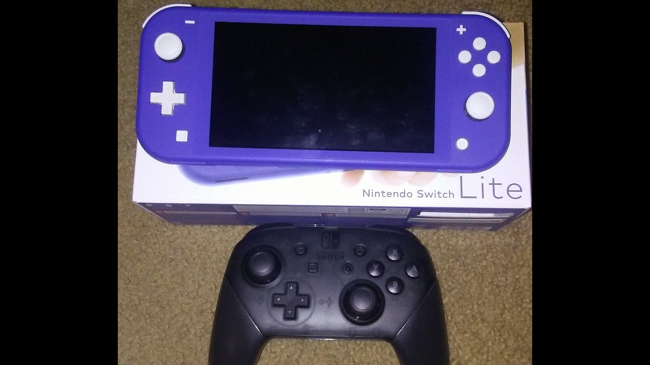 How To Connect Nintendo Switch Pro Controller To Switch Lite EASY ...