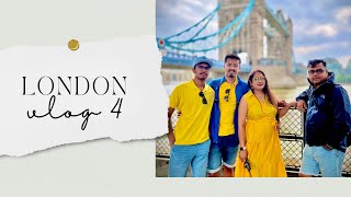 তৃতীয় দিনে আরও বিশেষ কিছু জায়গা ঘুরলাম Tower of London, Thames River Cruise | 3rd day in London |