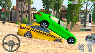 3 German Cars Drive in Taxi Simulator #8 - BMW in Car Accident - Android Gameplay