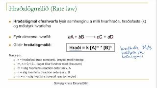 14.3 Hraðalögmálið