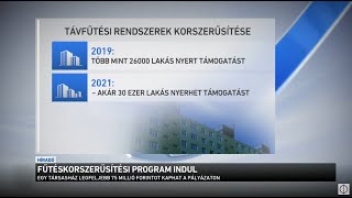 Fűtéskorszerűsítési program indul