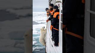 You Must-Watch Polar Bear Cub Rescue by Wildlife Team! #nature #animals