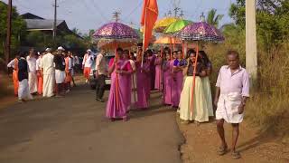 ആദൂർ ശ്രീ ഭഗവതി ക്ഷേത്രം പെരുങ്കളിയാട്ട മഹോത്സവത്തോടനുബന്ധിച്ചുള്ള വിളംബര ഘോഷയാത്ര