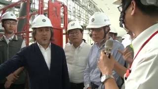 2016年6月25日行政院長林全視察國立故宮博物院南部院區