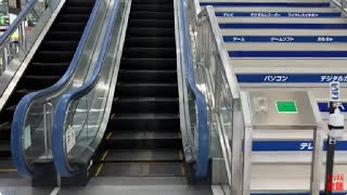 【東芝】1X エスカレーター　ヤマダ電機テックランド長野南店 1X escalator Yamada-Denki Tecc land Nagano-Minami Nagano Japan