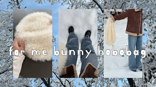 너 포미 버니 호보백이야, 친칠라 궁둥이야?!! | banul story for me bunny hobo bag