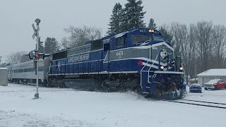 The Best Train Chase of 2024. Chasing The LSRC Santa Train! (12-7-24)