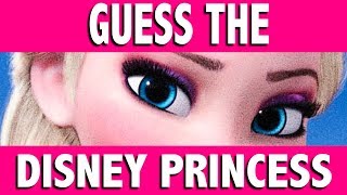 Guess The Disney Princess From Their Eyes | Dream Mining