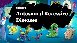 Understanding Autosomal Recessive Diseases \u0026 Disorders (Full Lesson)| Sketchy Medical | USMLE Step 1