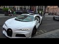 qatar royal family members driving their supercars in london mclaren senna bugatti chiron ss