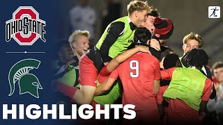 Ohio State vs Michigan State | NCAA College Soccer | Highlights - October 29, 2024