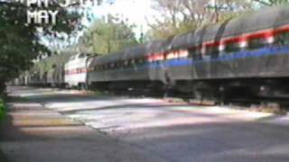 AMTRAK AUTO-TRAIN STREET RUNNING 1985 ASHLAND