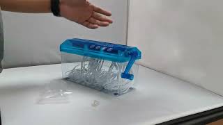 A4 A6 Manual Shredder Portable Hand Shredder Paper Cutting Machine Straight Cutter Office &Teaching