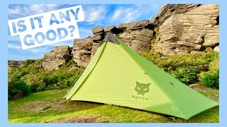 Why is this 1 Person Tent so Popular? Night Cat Ultralight Backpacking Lanshan Style Review