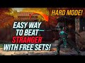 You Will Never Lose! 😙🤜 The Easiest Way to Beat (Hard) Stranger Using Free Sets - Shadow Fight 3