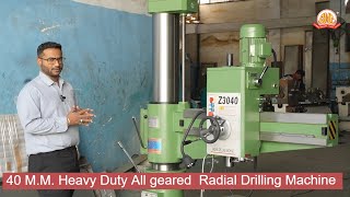 40mm Heavy Duty Auto Feed Radial Drilling Machine | Auto Feed Radial Drill Machine