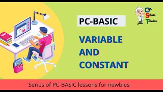 PC BASIC Variable and Constant Lesson#03