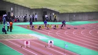 20140420中部選手権女子100予選11組