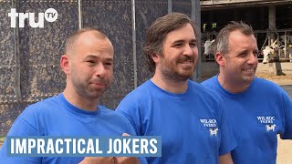 Impractical Jokers - Sal Delivers a Baby Cow (Punishment) | truTV