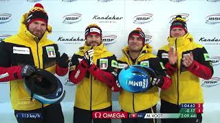 Highlights 4 man bobsleigh st Moritz