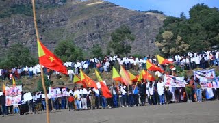 ስነ ስርዓት ሕራነን ምውላዕ ጥዋፍን ከተማ ማይጨው ኣብ ምዝዛም ብሄራዊ ሓዘን