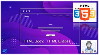 HTML Tutorial : HTML Entities | web Development Tutorials #9