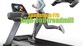 ✅Sportstech F75 | high-end treadmill | with large running surface 2019 UK