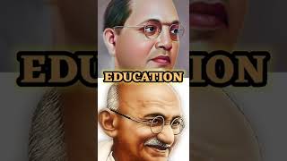 Dr br ambedkar vs gandhi comparison who will win ||