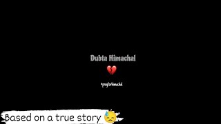 Dubta Himachal 💔 (Hindi Rap) | 2023