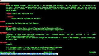 Sleeping in Linux Shell Script Tutorial