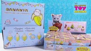 Bananya The Kitty Who Lives In A Banana \u0026 Neco Cafe Toy Review | PSToyReviews