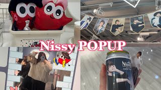 【vlog】Nissy POPUP │ 推し活 │ 福岡 │ NissyEntertainment │ 💋🎩🪄⸝⋆