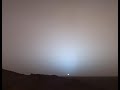 Do you Know What Does a Sunrise-Sunset Look Like on Mars?